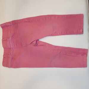 18M pink stretch jeans